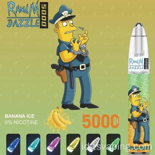 Randm Dazzle 5000 Puffs Rebillable Vape Disposable